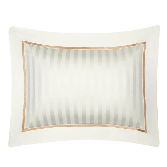 Conjunto de Capa de Edredão Serenity Cream (Algodão Egípcio)