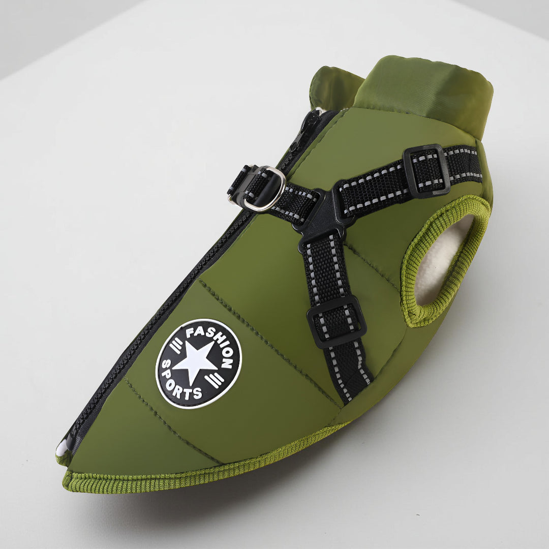 Dog Coat Winter Use Adjustable Protective