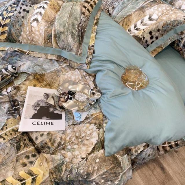 Set copripiumino Feather Heathe (Cotone Egiziano)