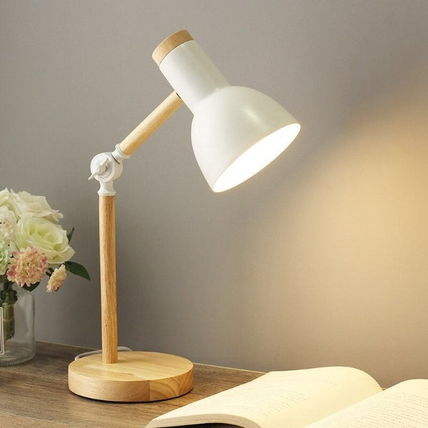 Lampada da lavoro LED in legno