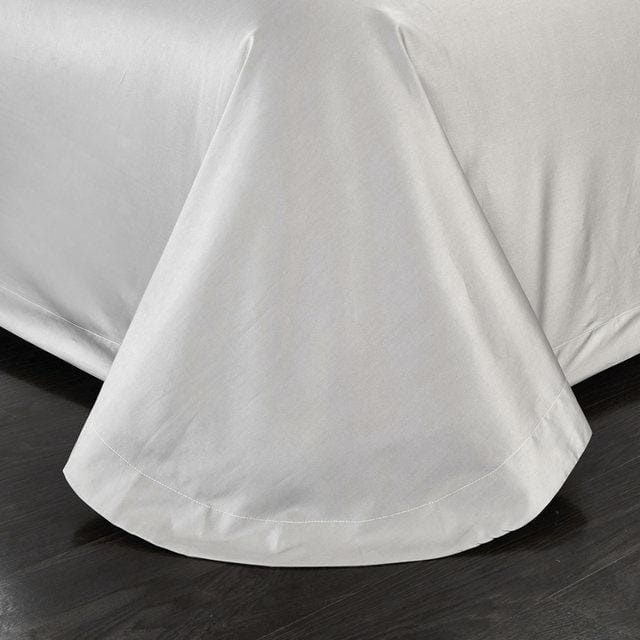 Set di copripiumino Bamboo White Bloom - Cotone Egiziano