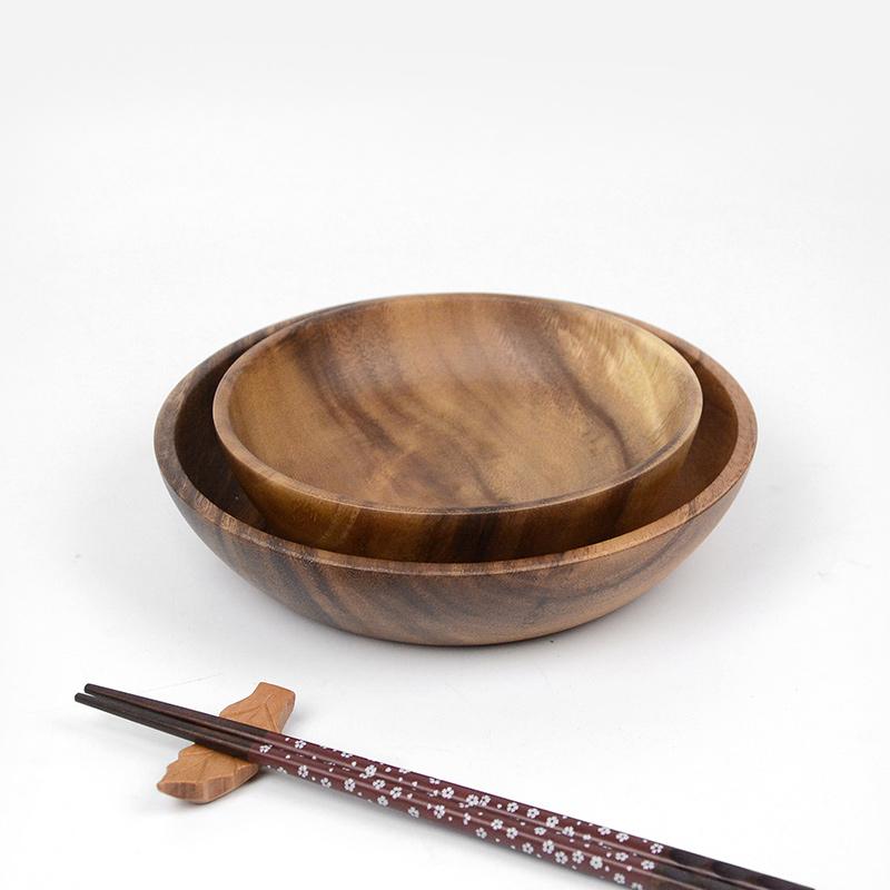 Conjunto de 2 Taças de Madeira Jujube