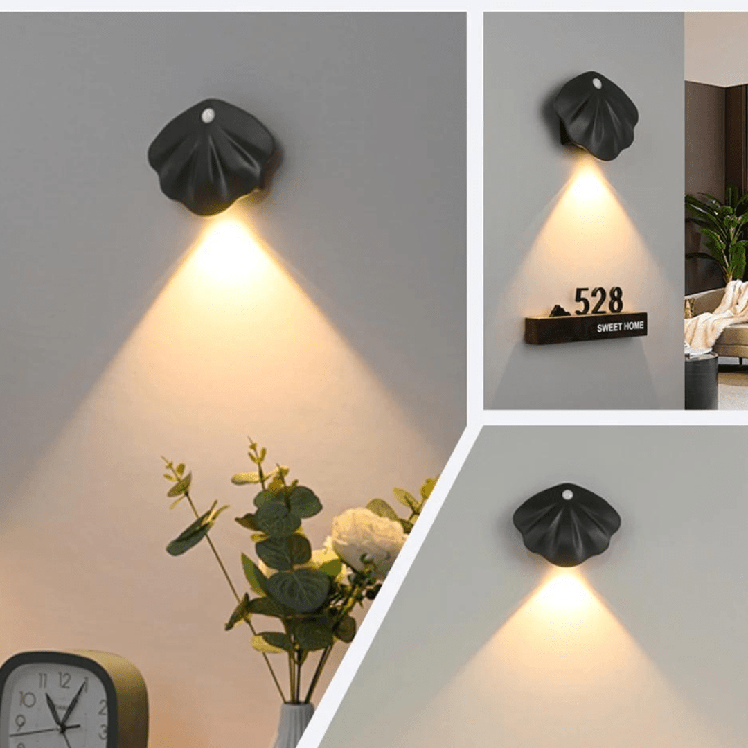 Innovativa Lampada Notturna a Conchiglia Ricaricabile