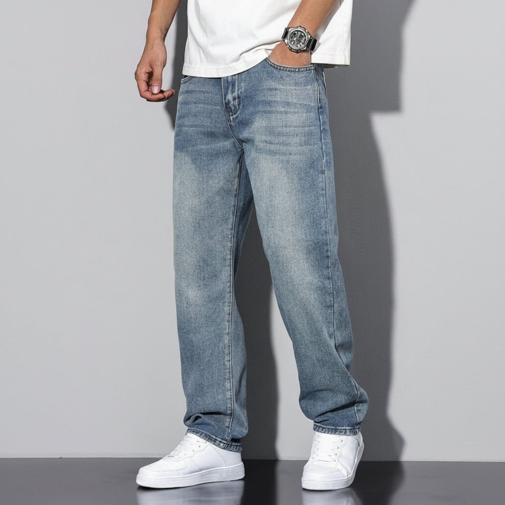 Jeans Casual Vestibilità Ampia Stile Rilassato - Image 11
