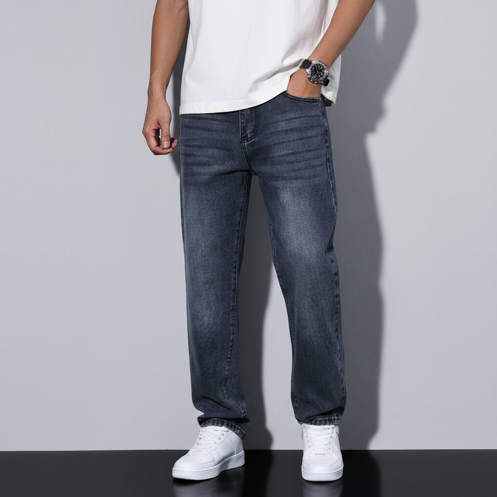 Jeans Casual Vestibilità Ampia Stile Rilassato - Image 4
