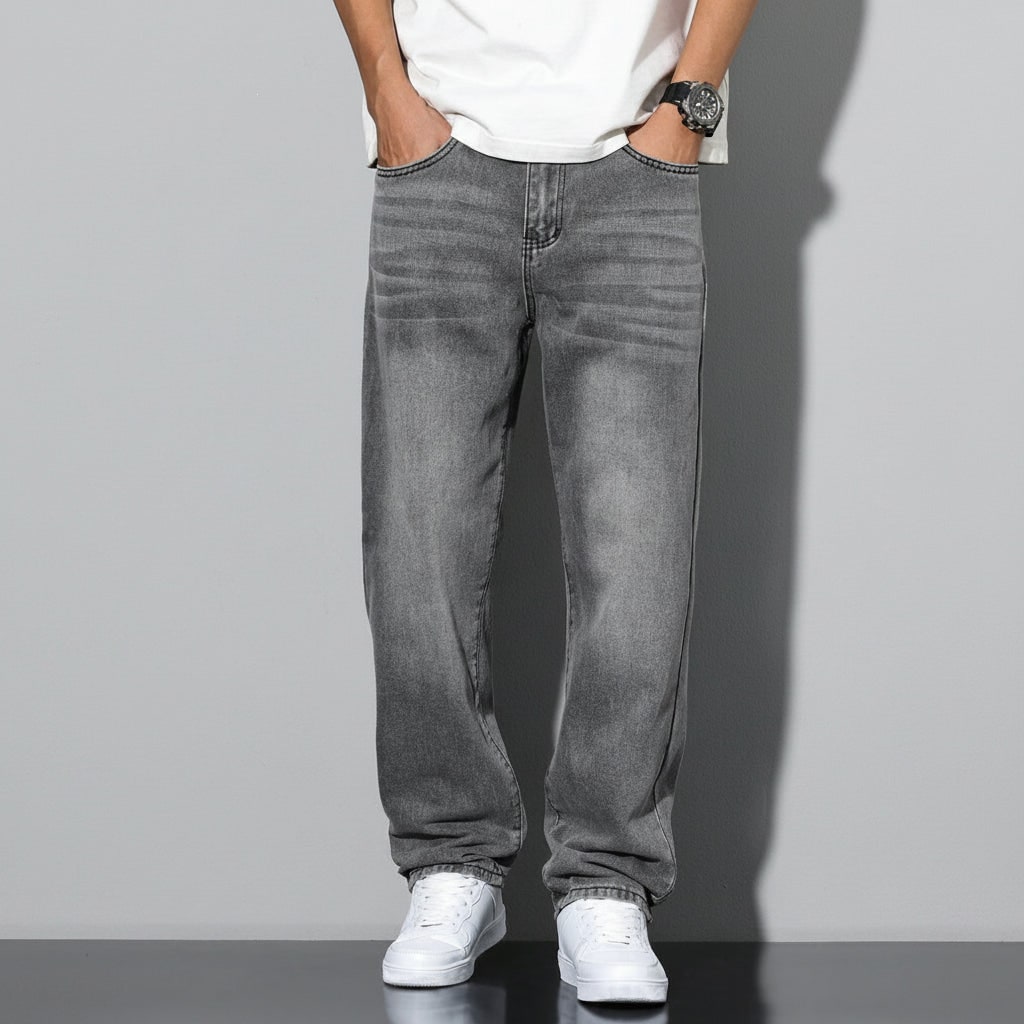Jeans Casual Vestibilità Ampia Stile Rilassato - Image 8