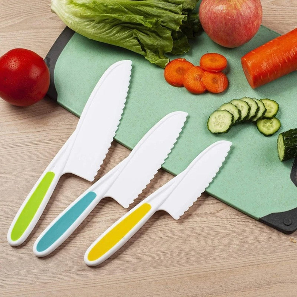 Kitchenware Childrens Set Safe Plastic Educational Cooking Utensils