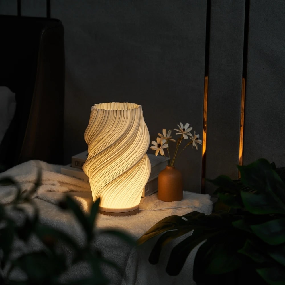 Lampada Tavolo Design Moderno Complemento Decorativo Casa - Image 3