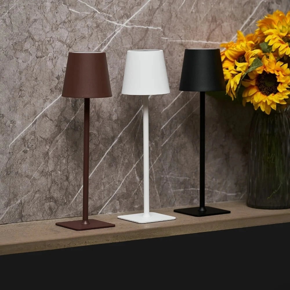 Lampada Tavolo Design Moderno Stile Minimalista - Image 2