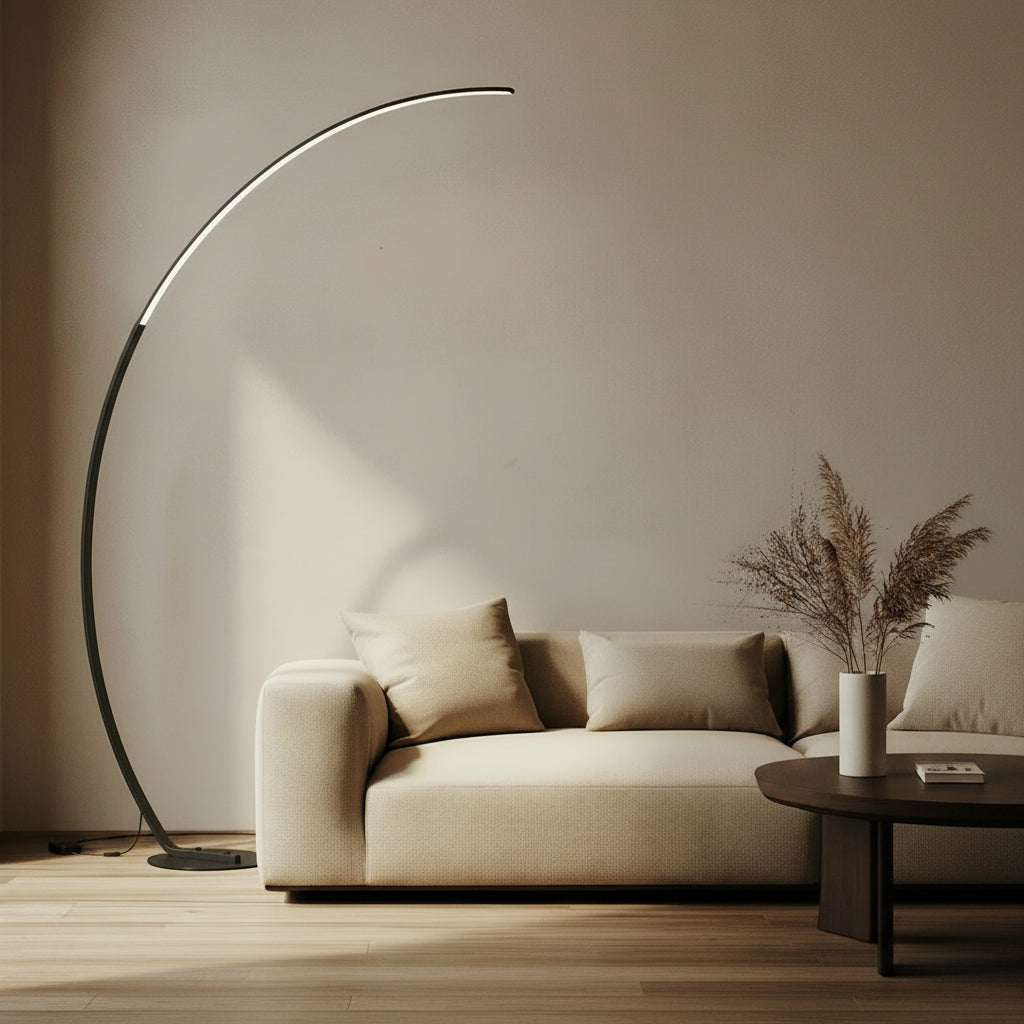 Lampada Terra Arco Design Moderno - Image 1