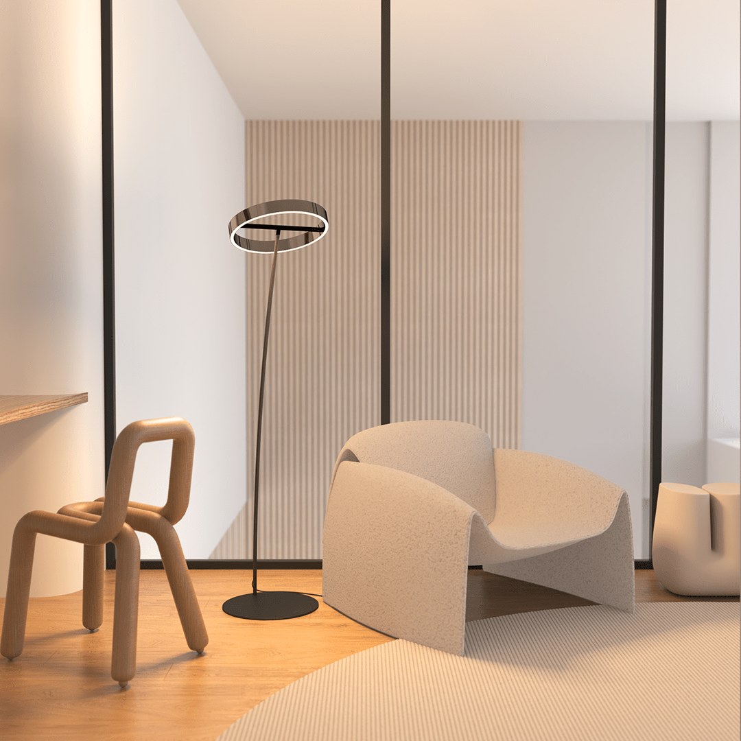 Lampade Terra Design Moderno Altezza Regolabile - Image 17