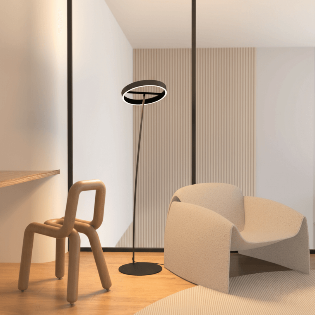 Lampade Terra Design Moderno Altezza Regolabile - Image 5