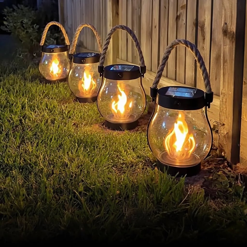 Lanterne Solari Decorative Illuminazione Esterno - Image 4
