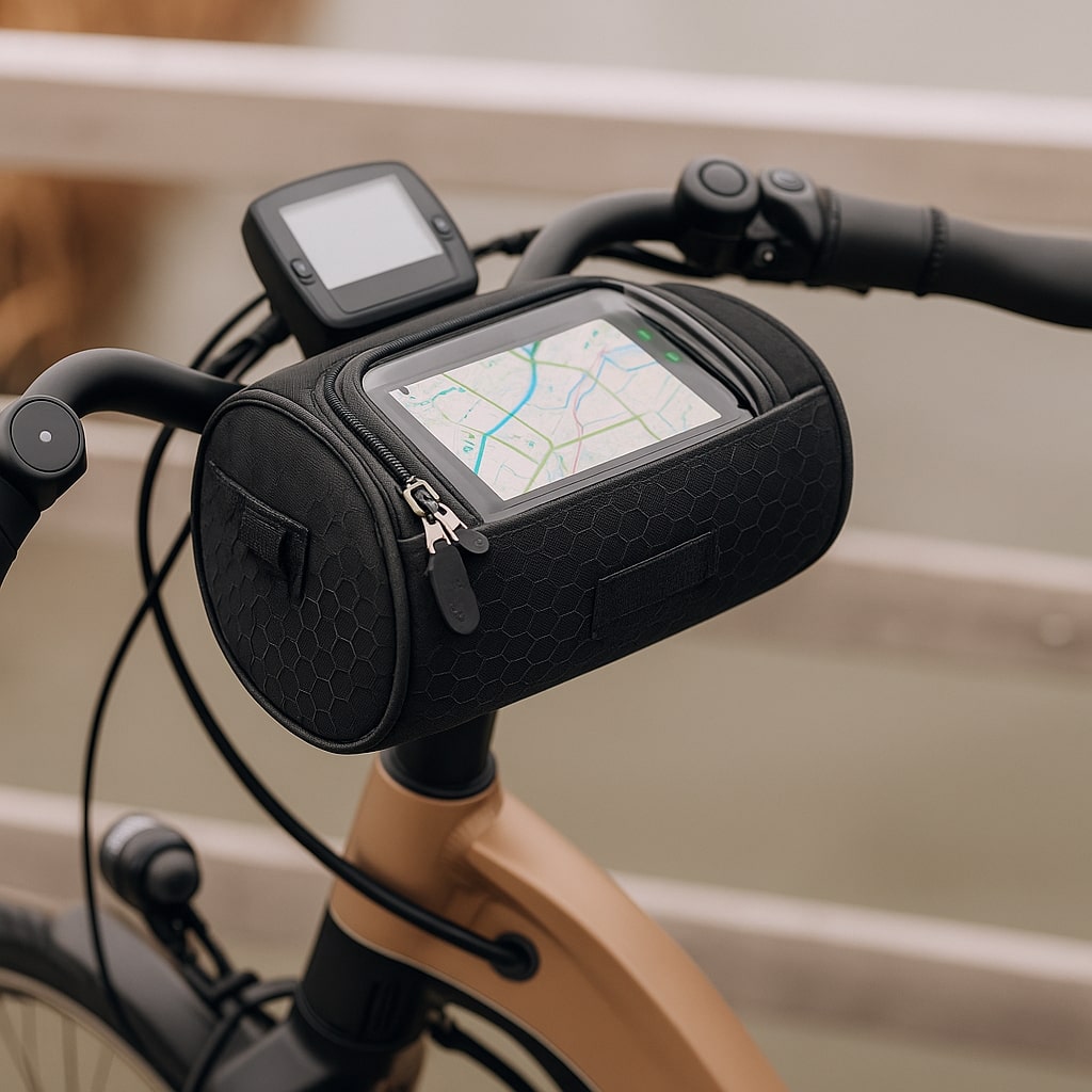 Lenkertasche für Fahrrad | Wasserdichte Fahrradtasche mit Touchscreen | Tourix - Image 14
