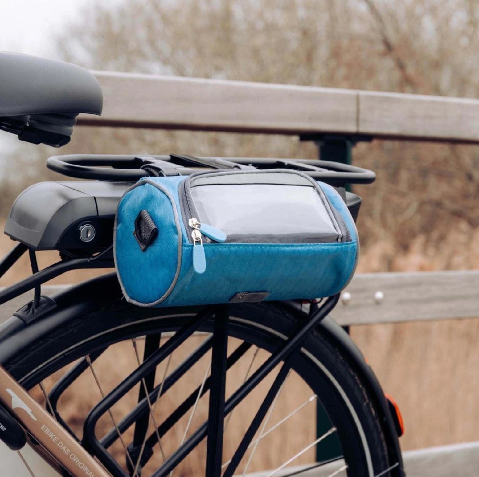 Lenkertasche für Fahrrad | Wasserdichte Fahrradtasche mit Touchscreen | Tourix - Image 11