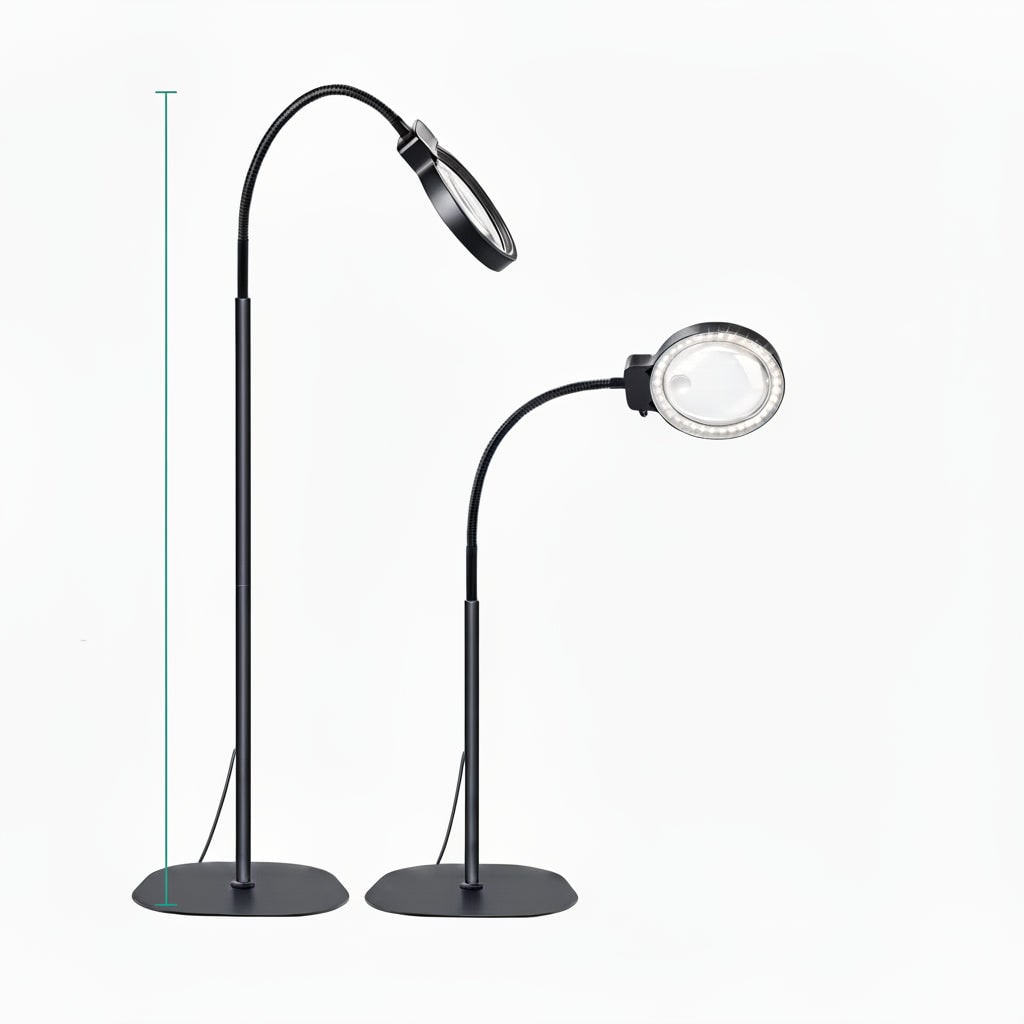 Lente Ingrandimento LED Altezza Regolabile - Image 5