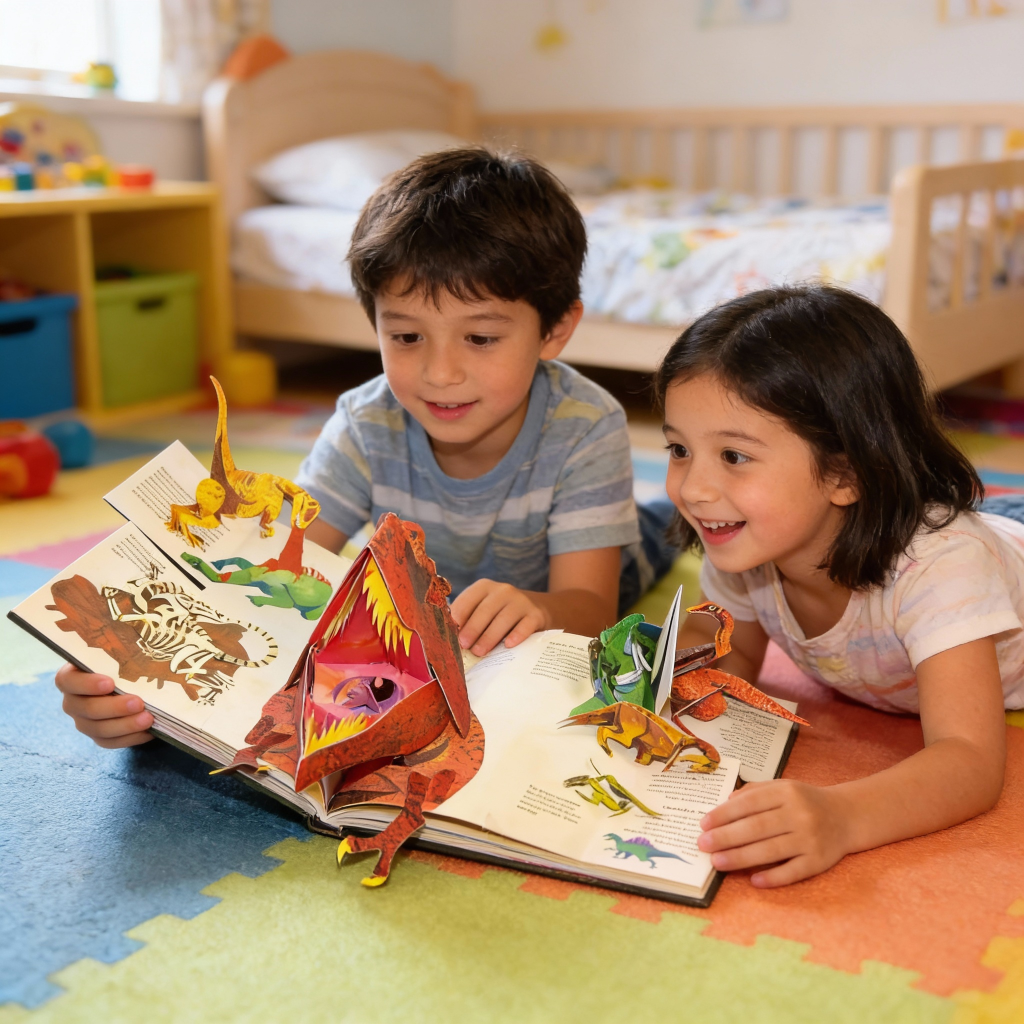Libro Pop Up Dinosauri Avventura Interattiva - Image 6
