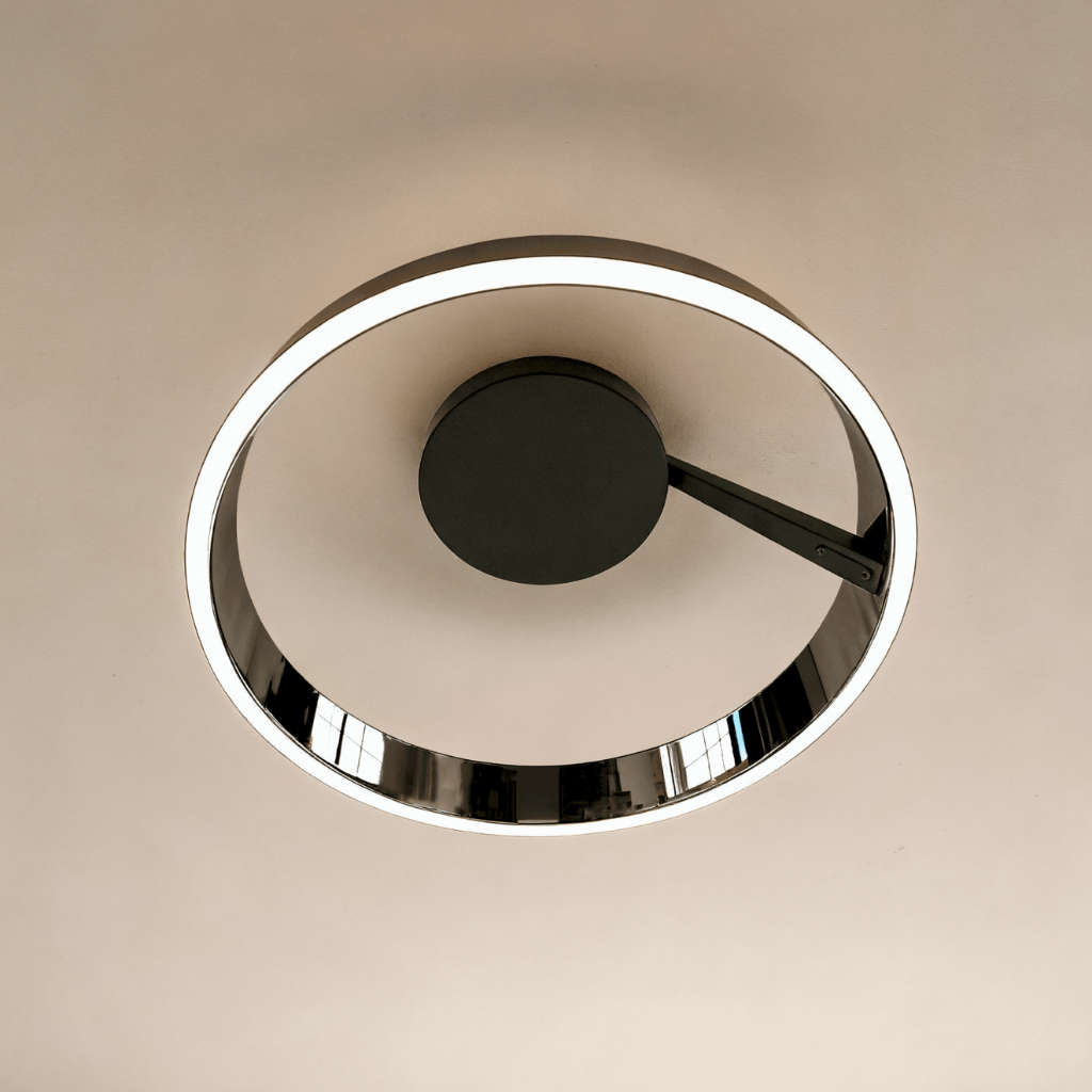 Light Ceiling Lamp Modern Round Design - Image 5