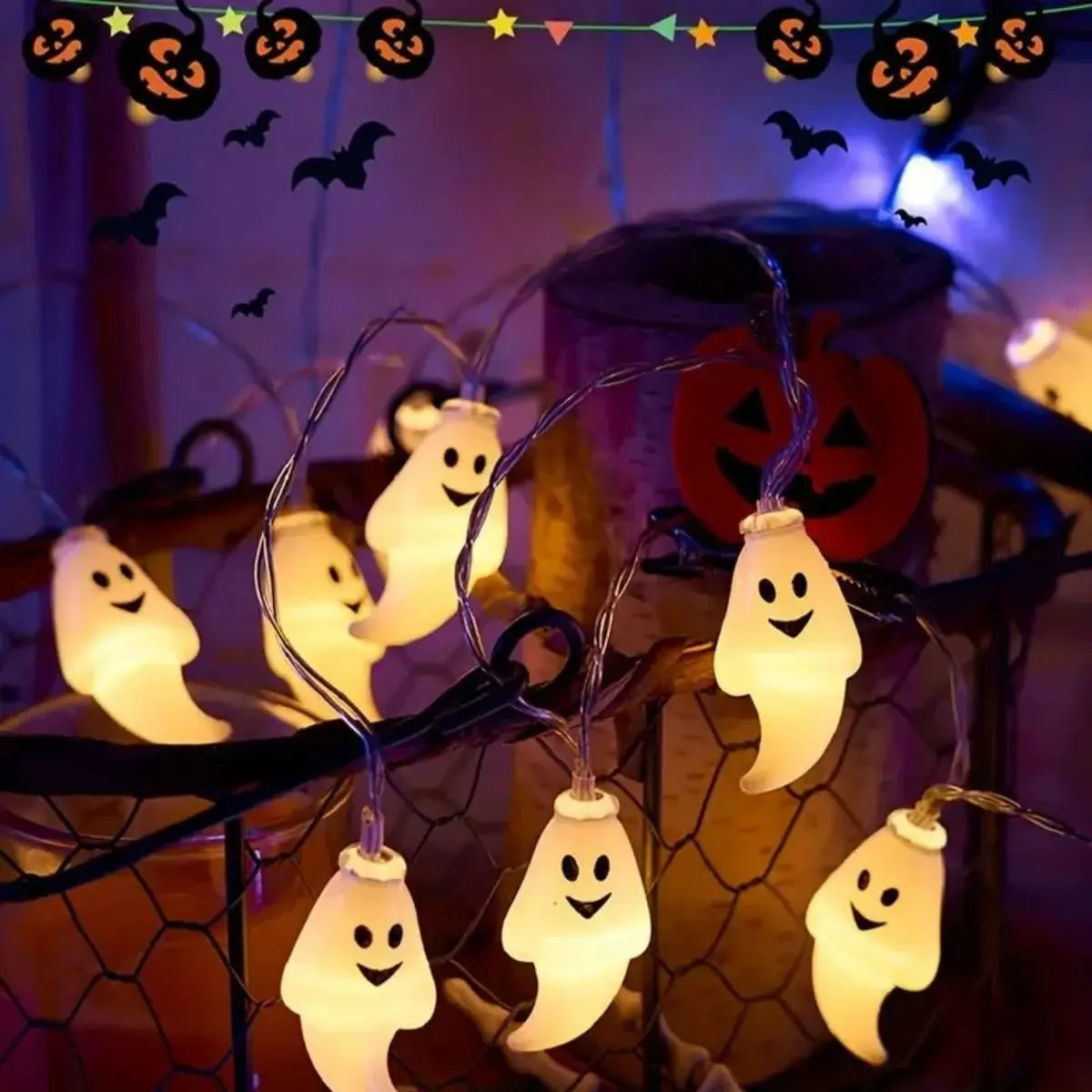 Luci Decorative Di Halloween Luci A Stringa Halloween - Image 4