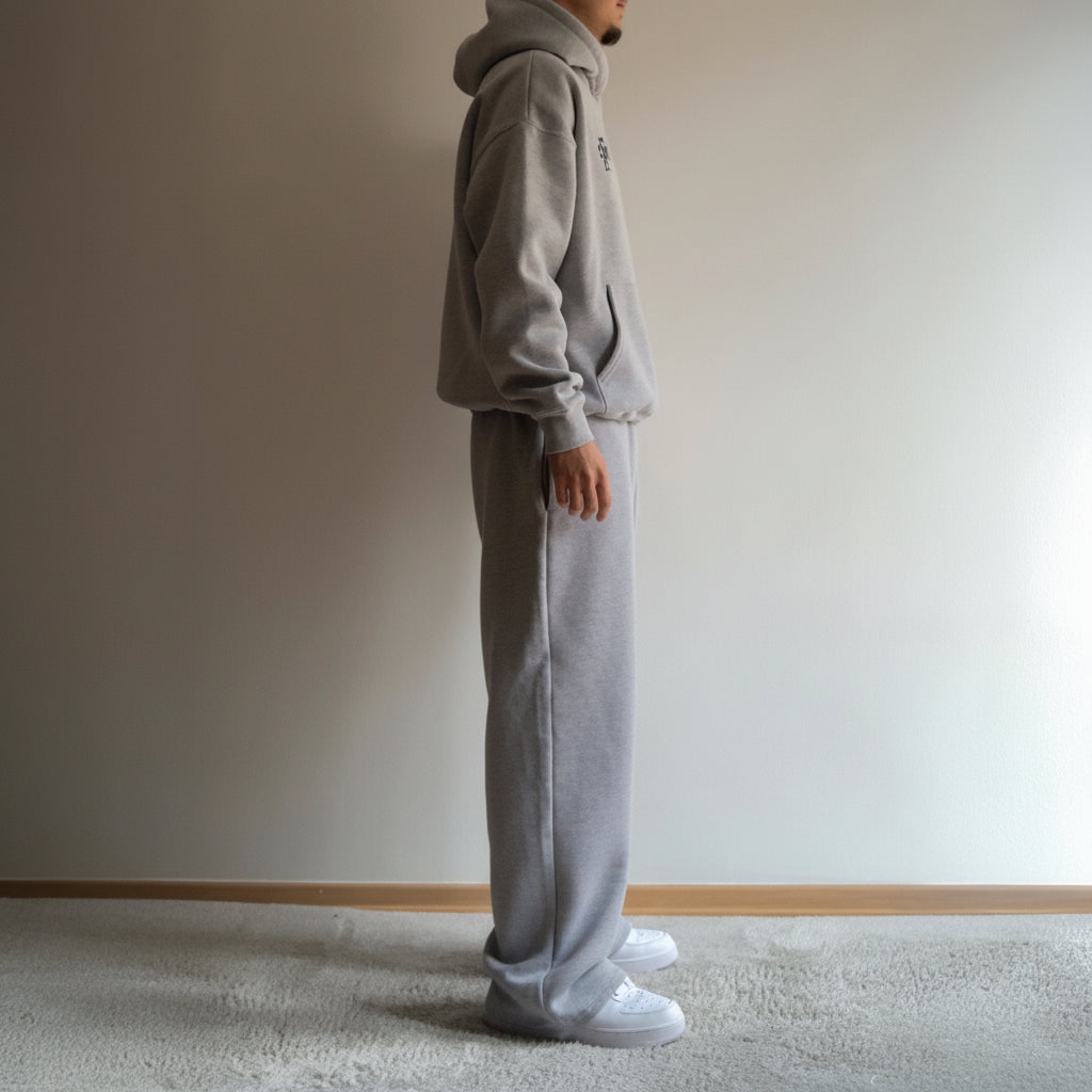 Mens Tracksuit Comfortable Soft Material Two Piece Set