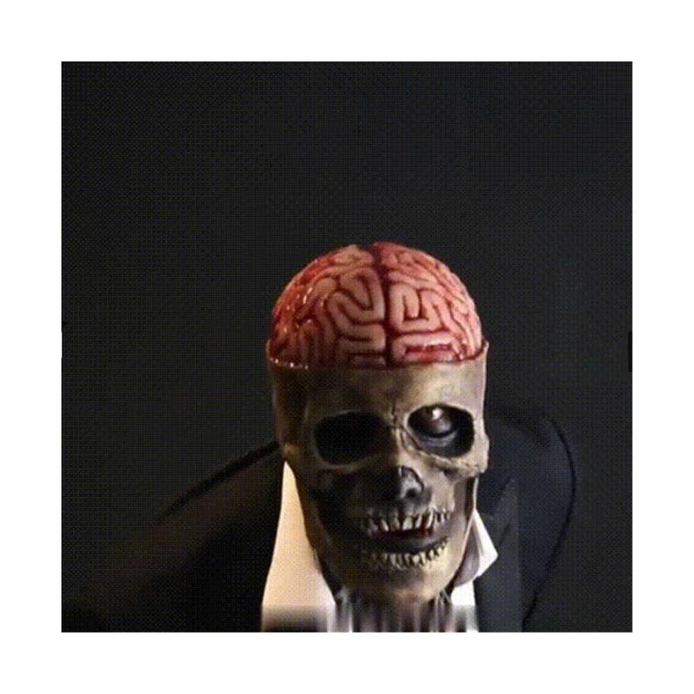 Maschera Halloween Teschio Adulto Mascella Mobile - Image 8