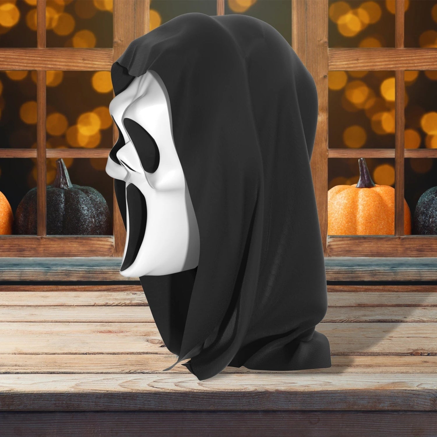 Maschera Horror Costume Di Halloween Design Spaventoso - Image 3