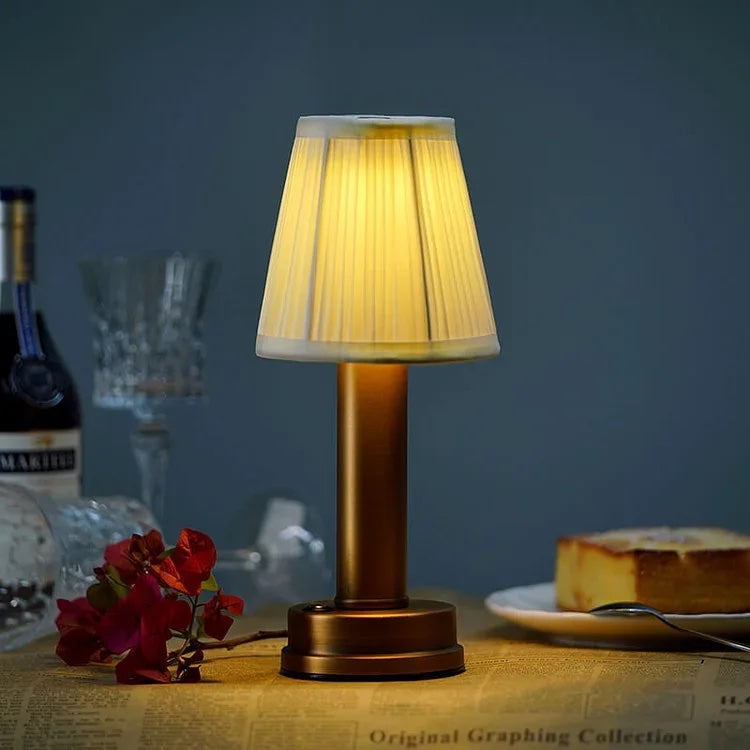 CozyGlimmer | Lampada da tavolo in tessuto
