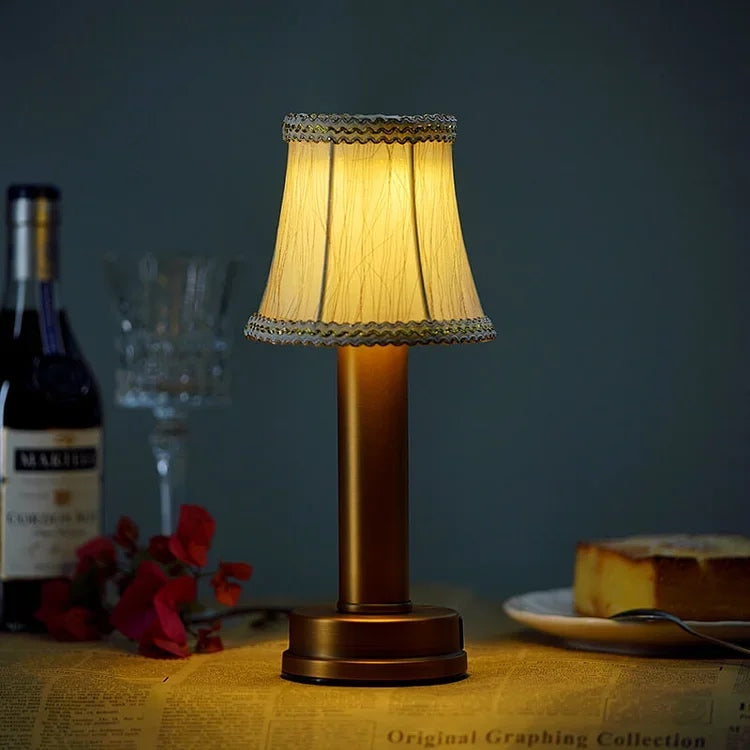 CozyGlimmer | Lampada da tavolo in tessuto