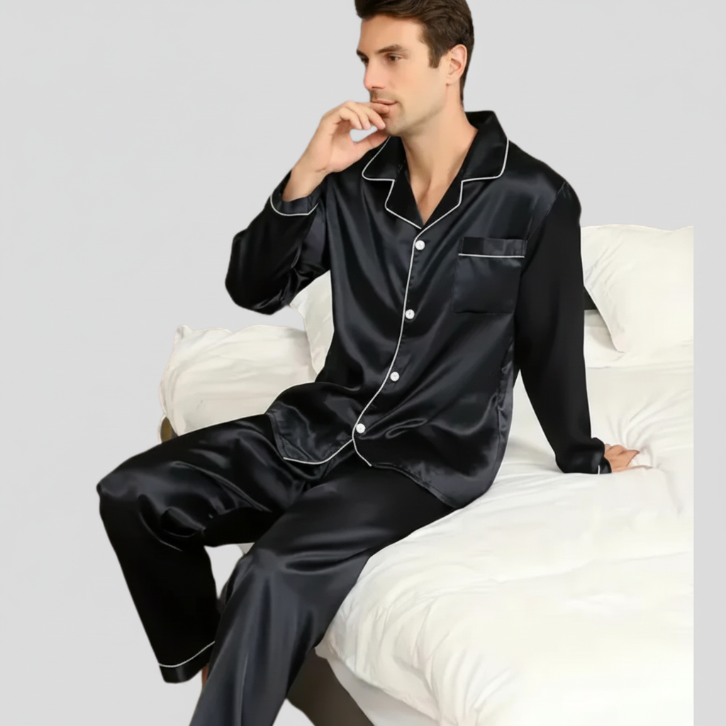 Men's Pigiama Abbigliamento Da Notte Elegante | Notturno - Image 1
