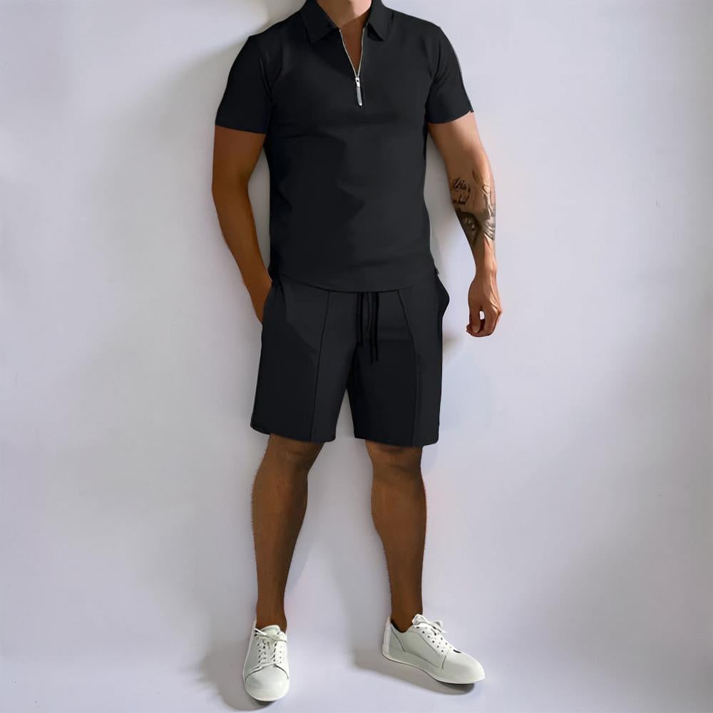 Men's Set Di Abbigliamento Polo Estiva Da Uomo Completo Estivo - Image 2