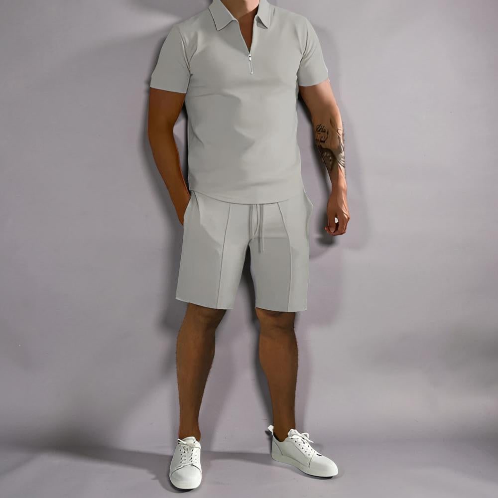Men's Set Di Abbigliamento Polo Estiva Da Uomo Completo Estivo - Image 3