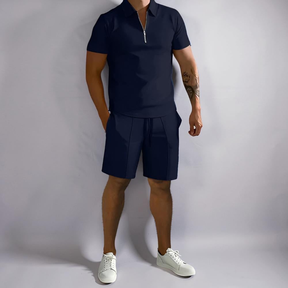Men's Set Di Abbigliamento Polo Estiva Da Uomo Completo Estivo - Image 6