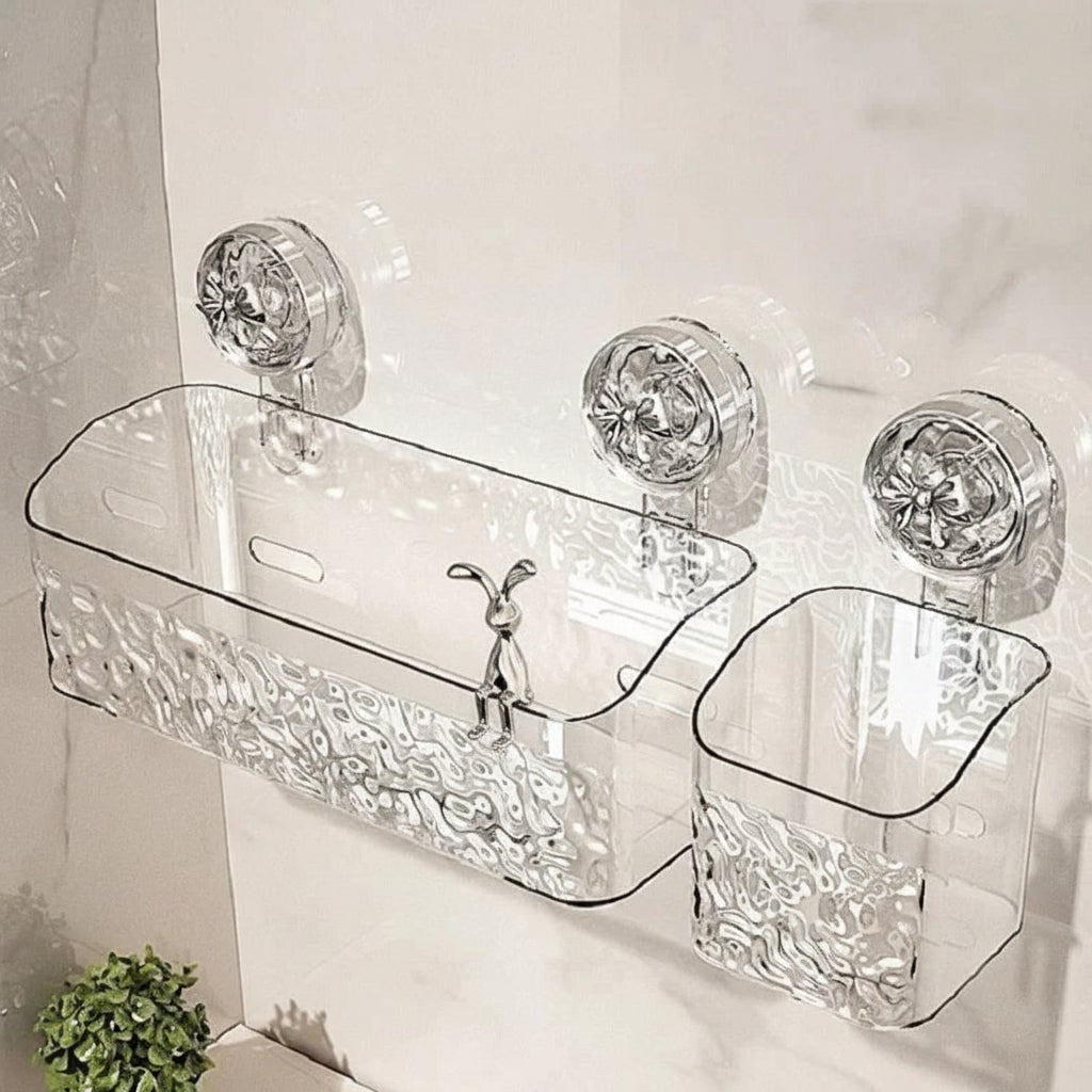 Mensole Parete Organizer Bagno - Image 1