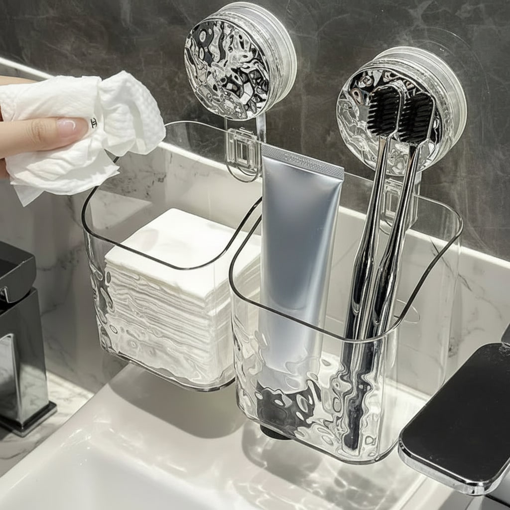 Mensole Parete Organizer Bagno - Image 3