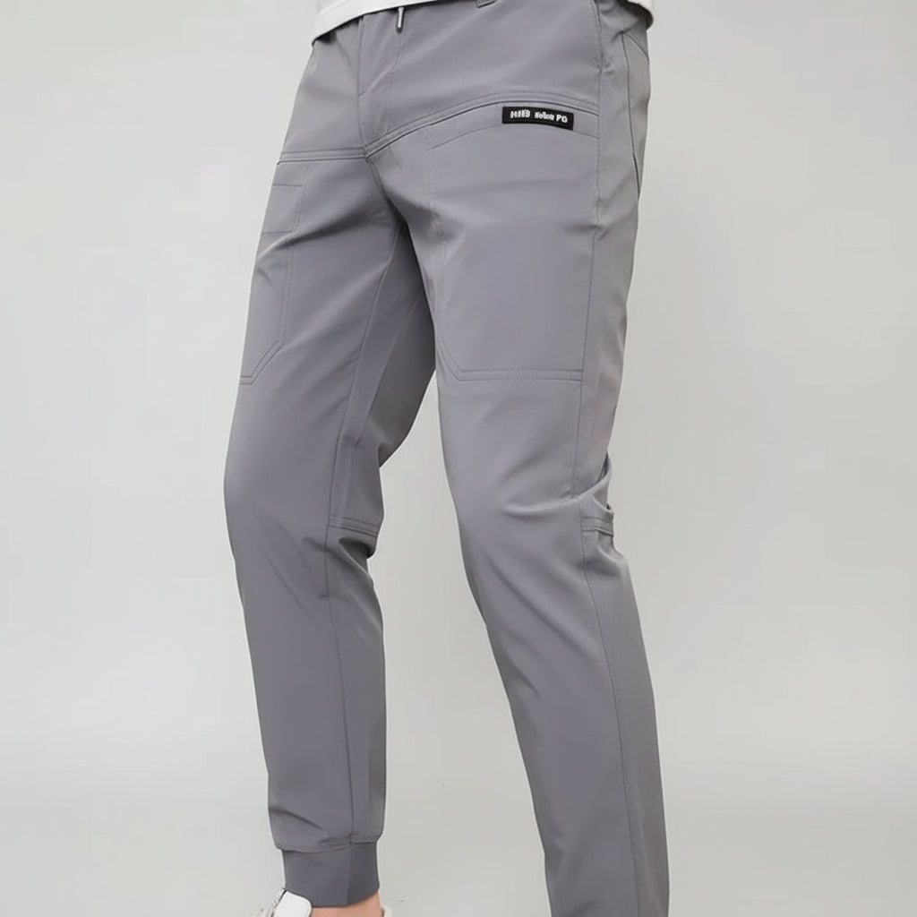 Casual Men's Pants Multiple Pockets Style Comfort