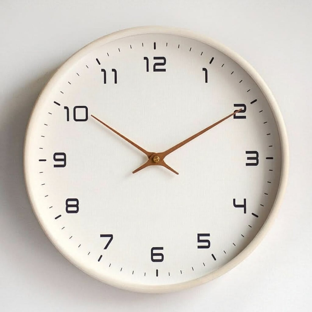 Orologio Parete Design Moderno Minimalista - Image 3