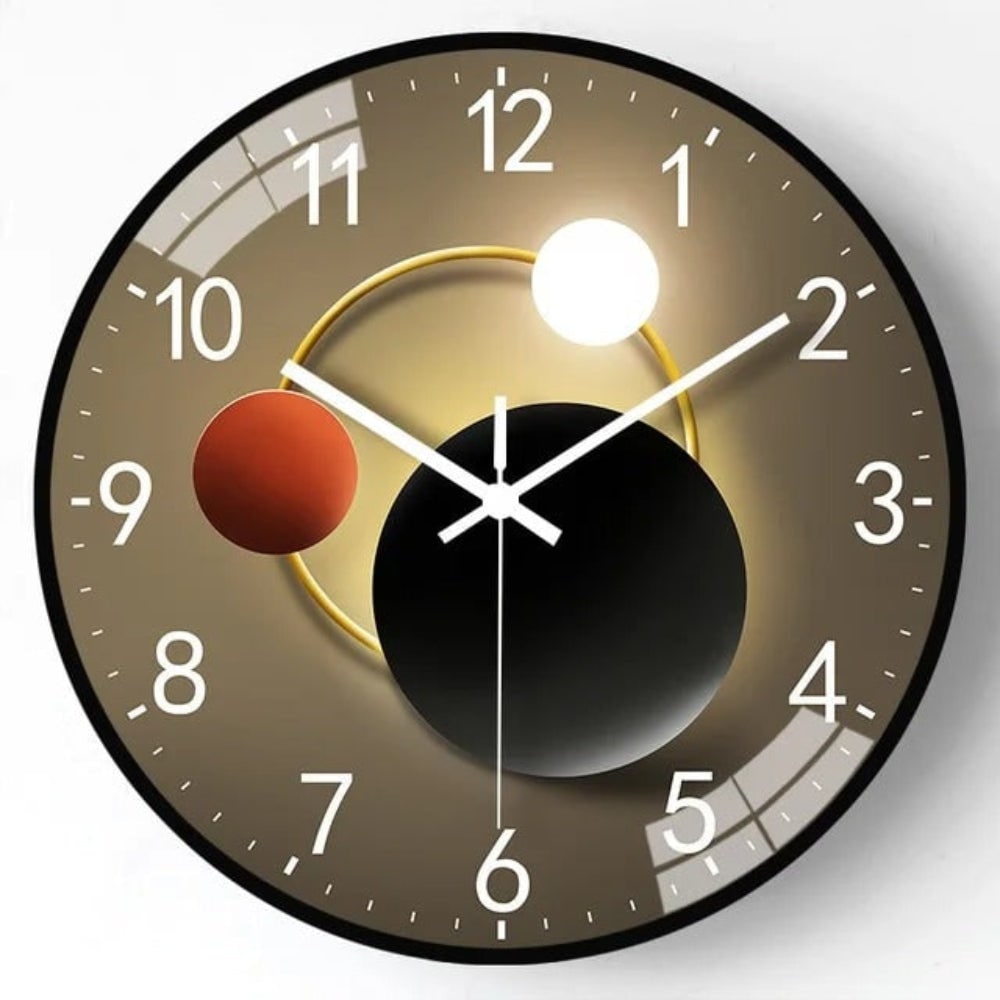 Orologio Parete Moderno Decorativo Forma Rotonda - Image 11