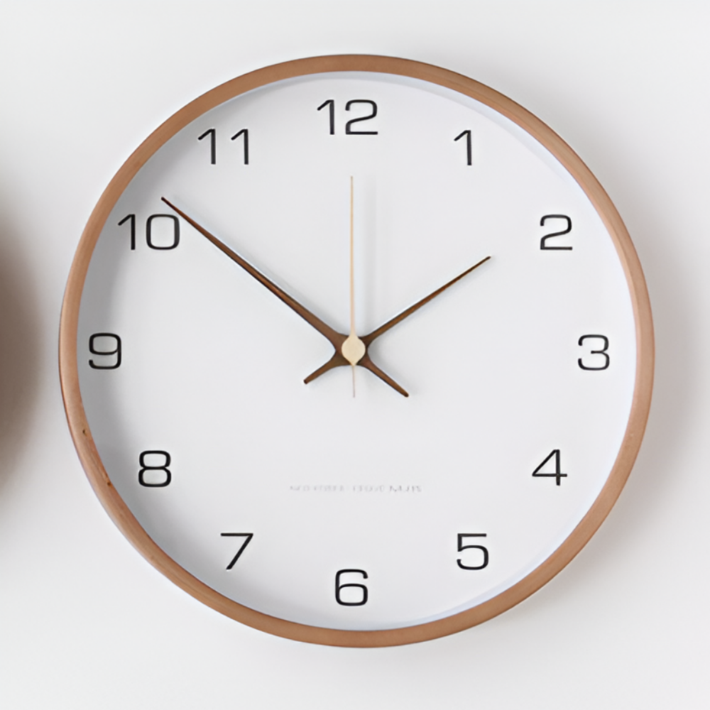 Orologio Parete Moderno Silenzioso Numeri Grandi - Image 2
