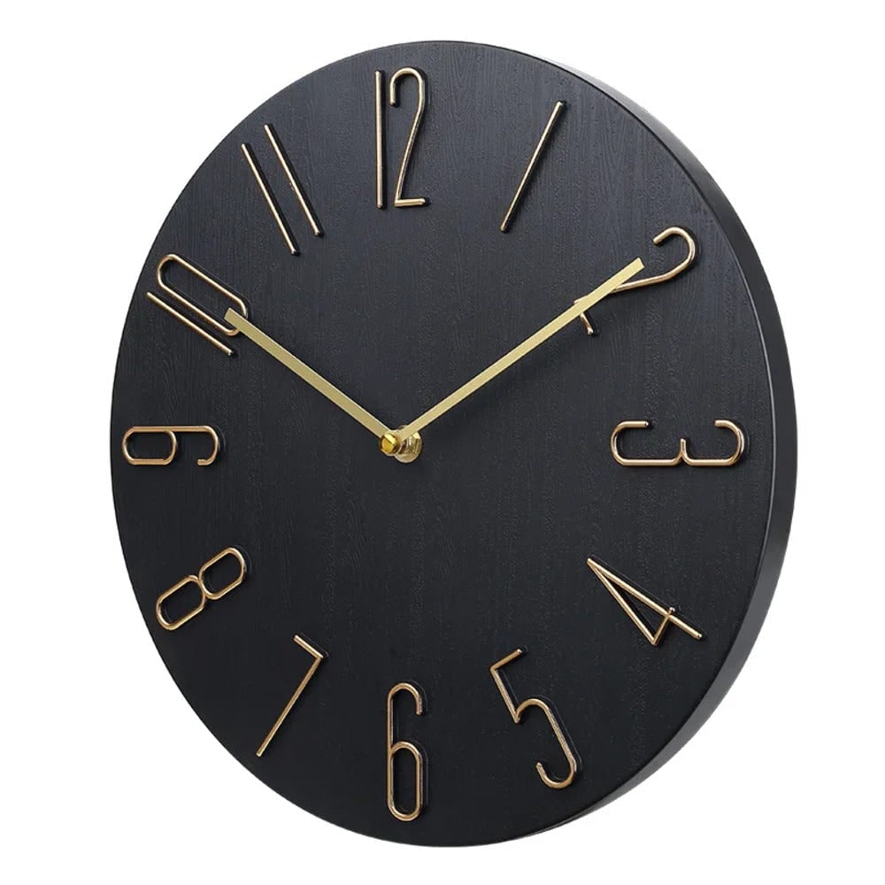 Orologio Parete Silenzioso Rotondo Numeri Moderno - Image 3