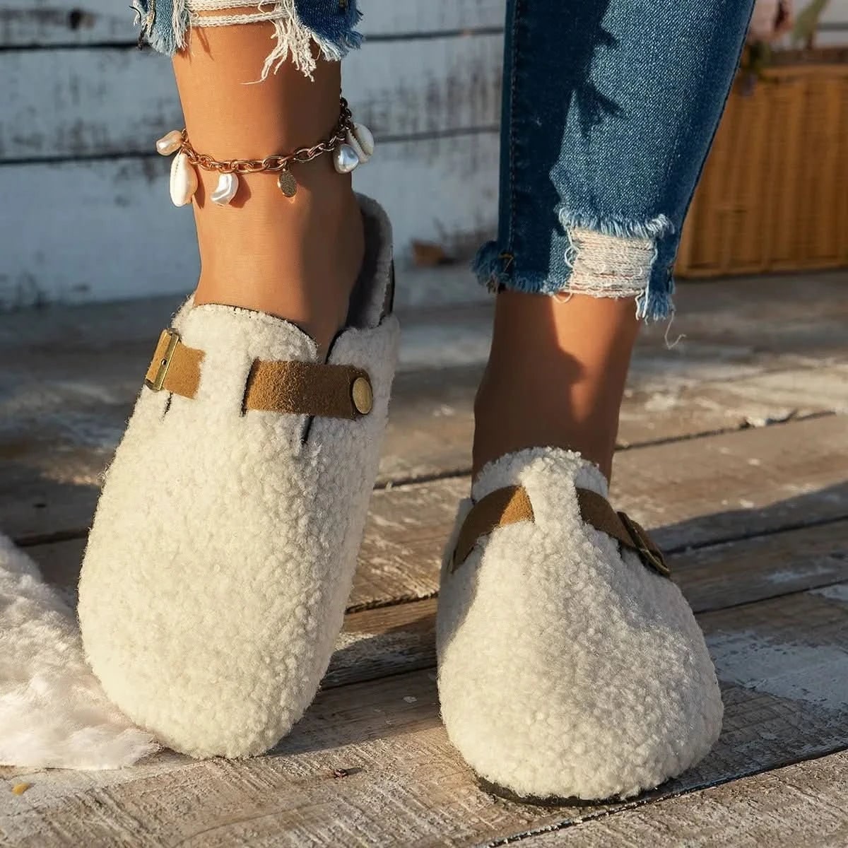 Pantofole Lana Comfort Casual Interno - Image 1