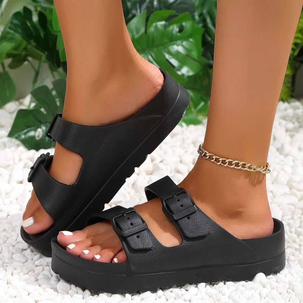 Pantofole Suola Spessa Design Confortevole - Image 4