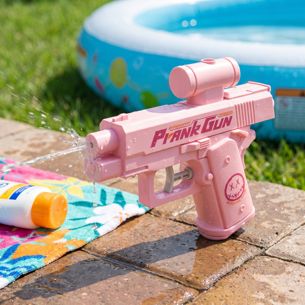 Pistola Acqua Giocattolo Bagno Spruzzatore Portatile - Image 2