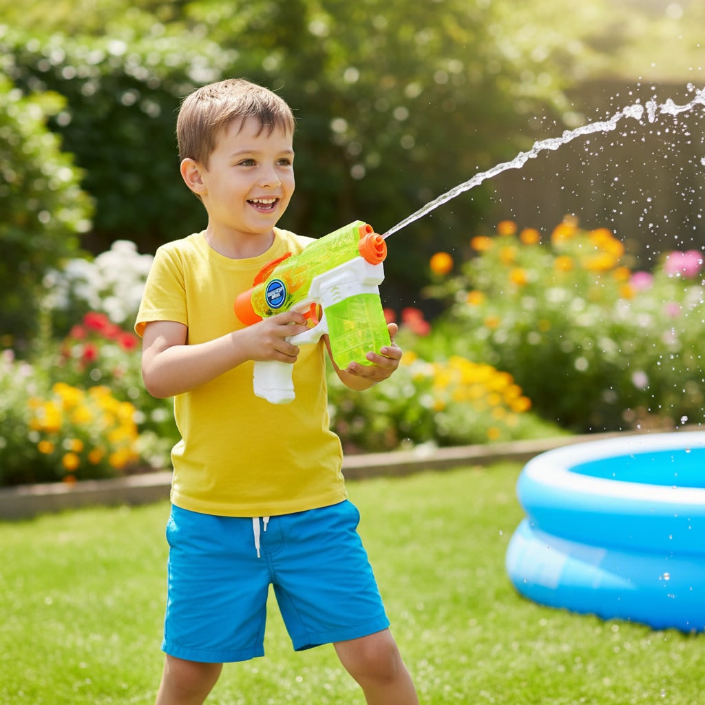 Pistola Ad Acqua Outdoor Ugello Regolabile Portatile - Image 1