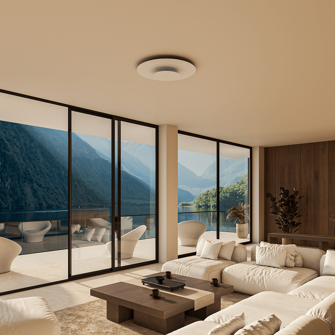 Plafoniere Rotonde Design Moderno Interno - Image 7