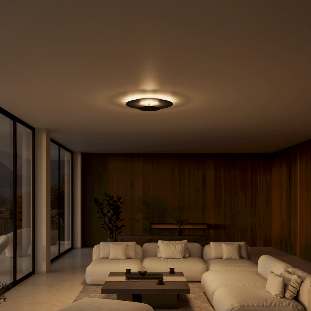 Plafoniere Rotonde Design Moderno Interno - Image 9