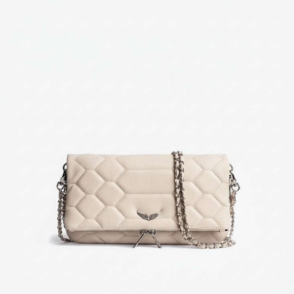 Ladies Shoulder Bag Elegant Faux Leather Compact Crossbody