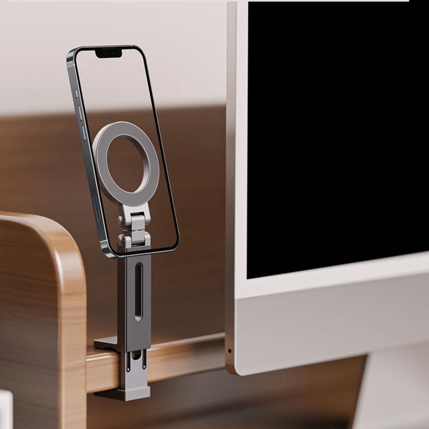 Suporte Magnético Portátil para Telemóvel em Movimento