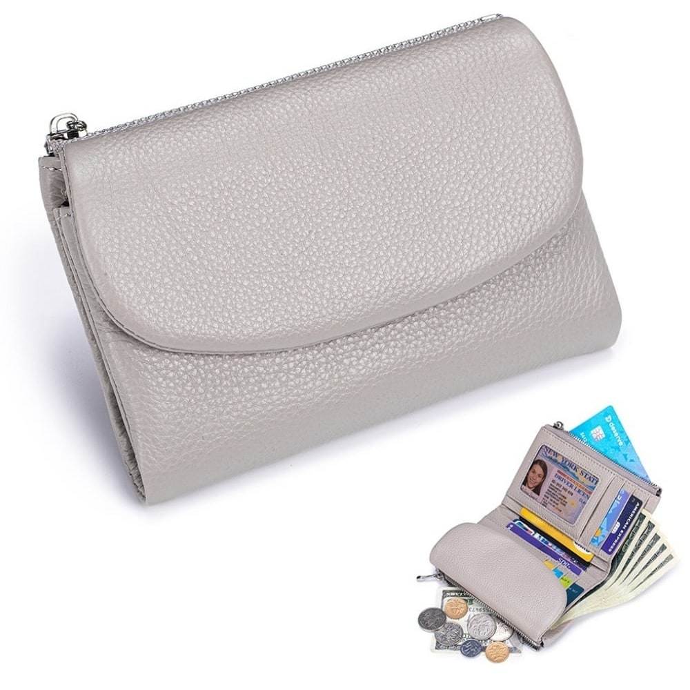 Portafoglio Donna RFID Porta Carte Monete Sottile - Image 14