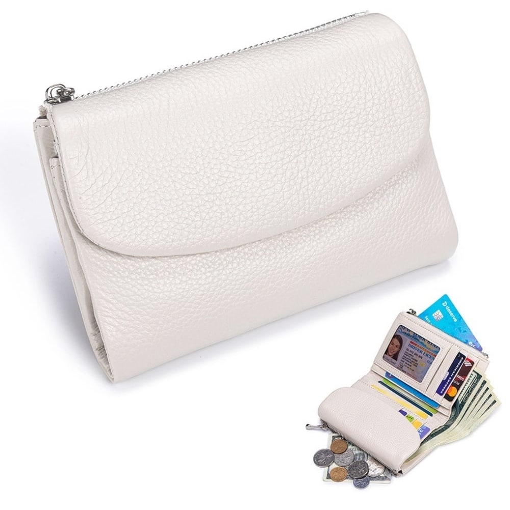 Portafoglio Donna RFID Porta Carte Monete Sottile - Image 9