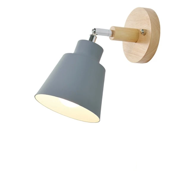FlexiGlow - Lampada da parete girevole con interruttore a catena a tiraggio